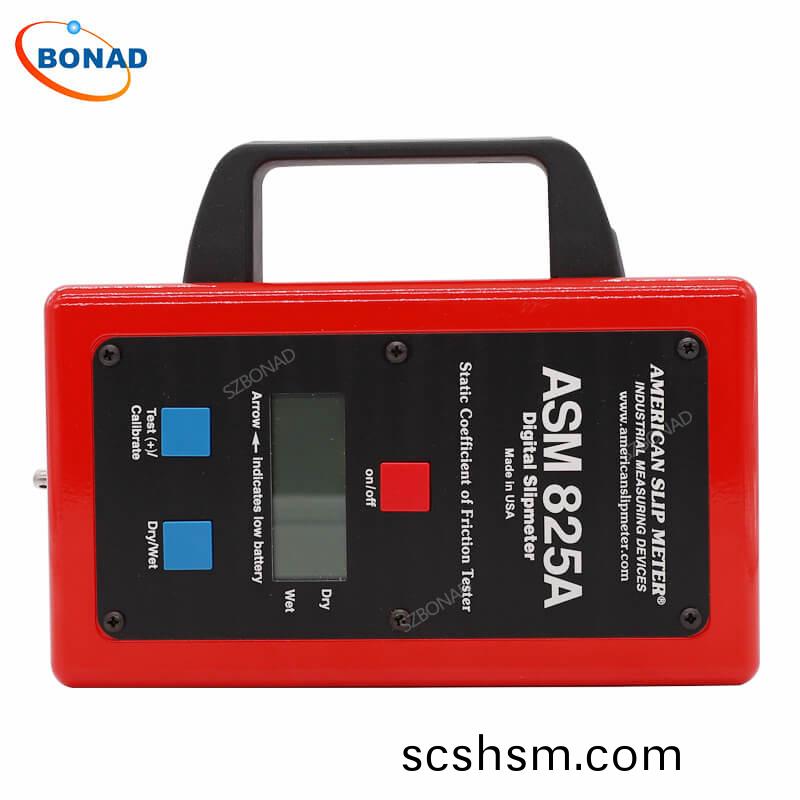 靜摩擦測試儀ASM825A地闆漆防滑係統(tong)檢測儀